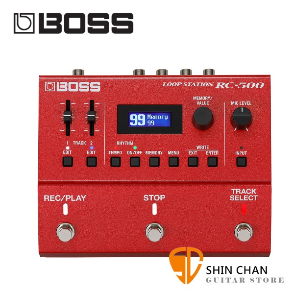 Boss RC-500 Loop Station 樂句循環工作站【RC500/效果器/Roland/吉他/貝斯/數位錄音/兩年保固】