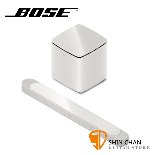 Bose LifeStyle Ultra 白色 Soundbar 聲霸 + Subwoofer 無線重低音 / 杜比全景聲家庭影院組合 台灣公司貨