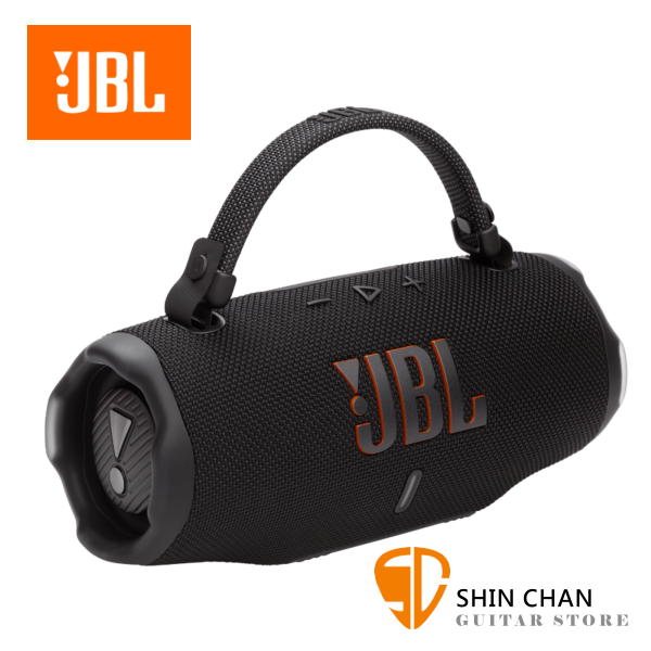 JBL Charge 6 可攜式防水藍牙喇叭 / 黑色 / 台灣公司貨