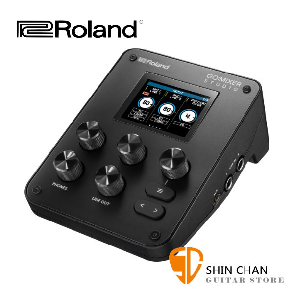 Roland GO:MIXER STUDIO 混音器/音訊介面（Audio Mixer / Interface）