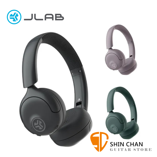 JLab GO Lux ANC 降噪耳罩式藍牙耳機/40mm驅動單體/30dB降噪 台灣公司貨
