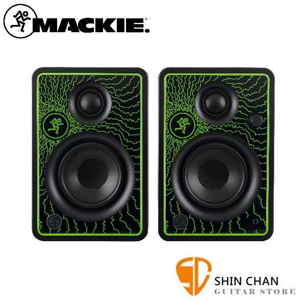 Mackie CR3-X LTD 3吋監聽喇叭 50瓦 一對兩顆 限量閃電綠【穎凱公司貨 保固兩年】