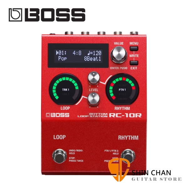 Boss RC-10R 歌曲循環錄音節奏機/循環工作站 Rhythm Loop Station 原廠公司貨 兩年保固 RC10R