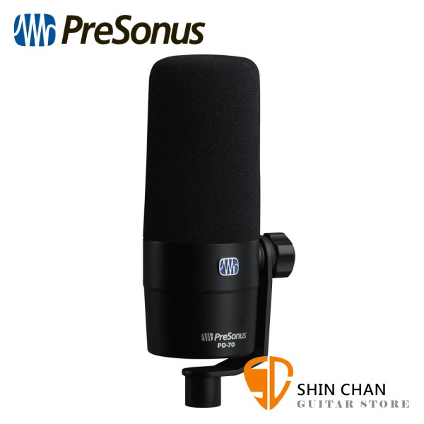 PreSonus PD-70 動圈式 麥克風 原廠公司貨 保固一年【PD70】