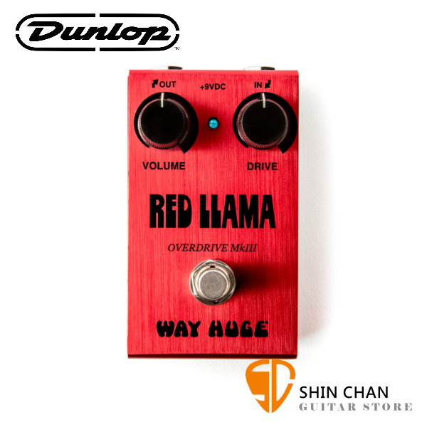 Dunlop WM23 破音效果器【WAY HUGE SMALLS RED LLAMA】