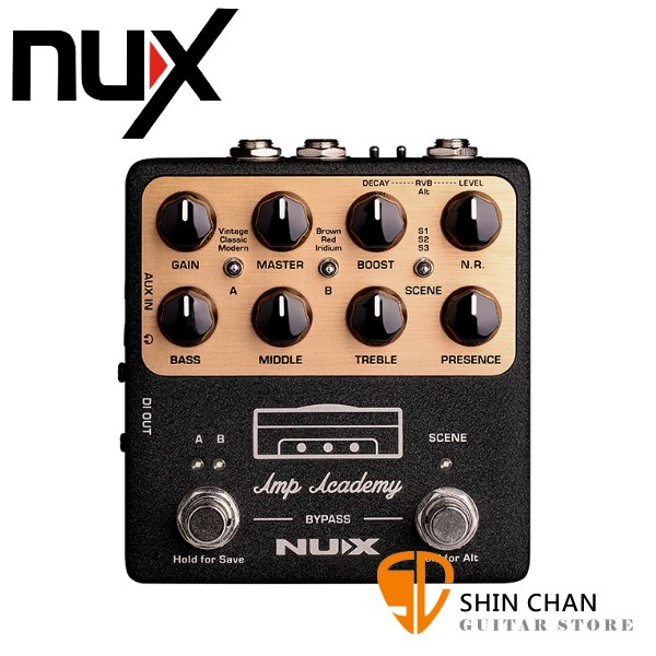 NUX Amp Academy NGS-6 音箱模擬 效果器 原廠公司貨【NGS6】