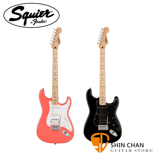 Fender Squier Sonic Stratocaster 單單雙小搖電吉他【楓木指板】