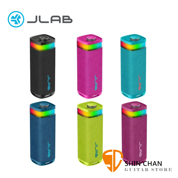 JLab JBuds Party 無線藍牙喇叭/RGB燈效/防水喇叭/30W雙2.5吋單體強力輸出/派對喇叭 台灣公司貨