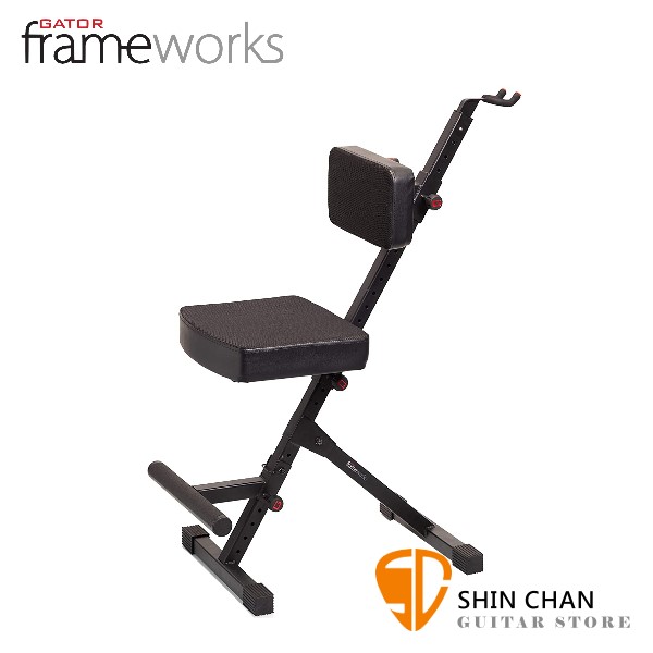 GATOR FRAMEWORKS 吉他手專用椅【型號:GTR-SEATDLX】