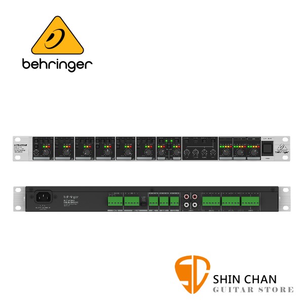 Behringer ULTRAZONE ZMX8210  8軌機櫃式混音器【原廠公司貨保固/四段EQ可調整】