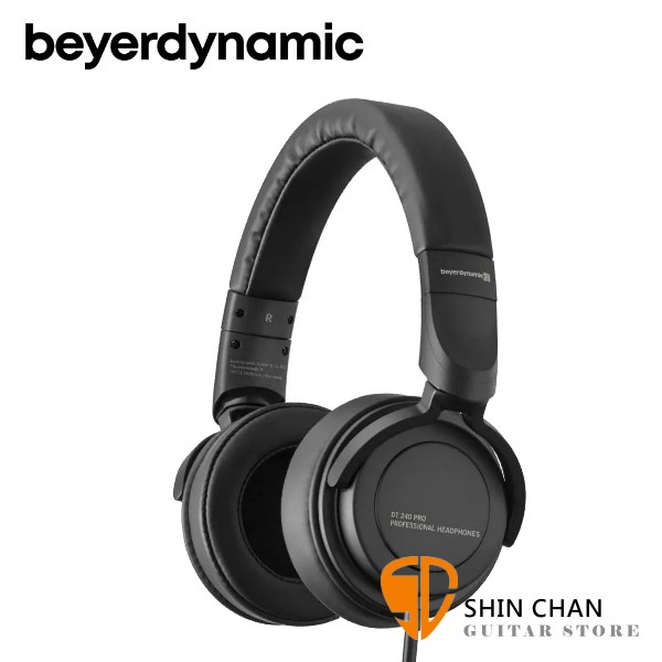 Beyerdynamic 拜耳 DT240 PRO  封閉 耳罩式 監聽耳機【附收納袋、轉接頭/德國製/台灣公司貨二年保固】