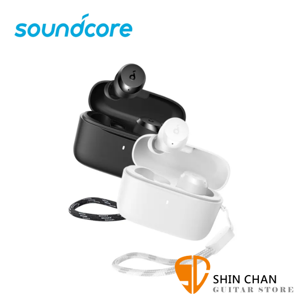 Soundcore A20i 真無線藍牙耳機/6mm驅動單體/附贈充電盒時尚掛繩 台灣公司貨保固
