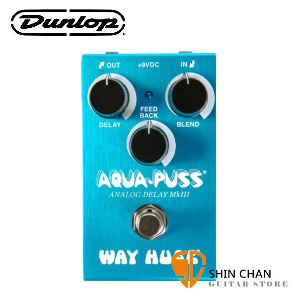 Dunlop WM71 迷你延遲效果器【Aqua-Puss/Analog Delay MkIII/Way Huge】