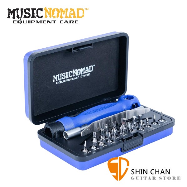 MusicNomad MN229 職人工作盒 Premium Guitar Tech Screwdriver and Wrench Set【MN-229】