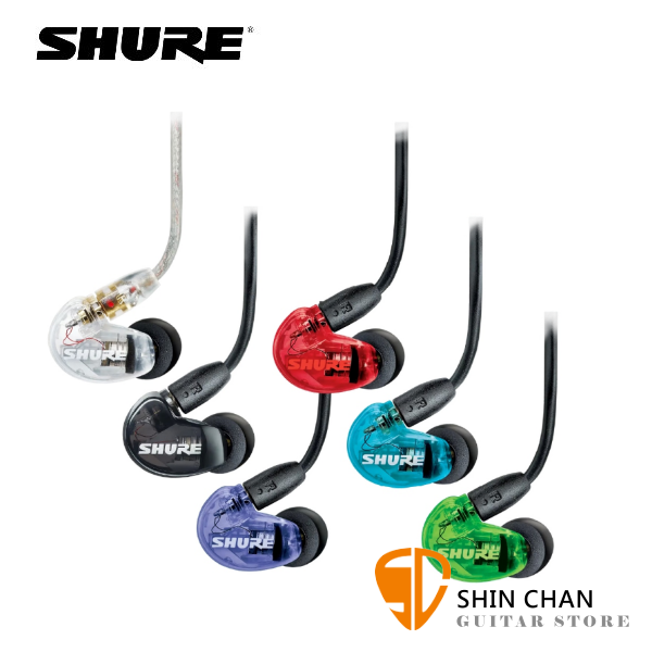 Shure SE 215 入耳式監聽耳機 / 3.5mm標準線 台灣公司貨