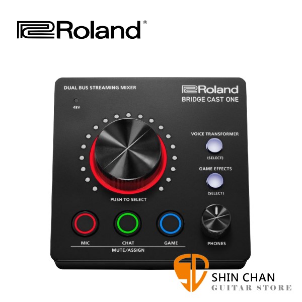 Roland BRIDGE CAST ONE 直播音訊介面混音器 原廠公司貨【兩年保固 / Dual Bus Streaming Mixer】BRC-ONE