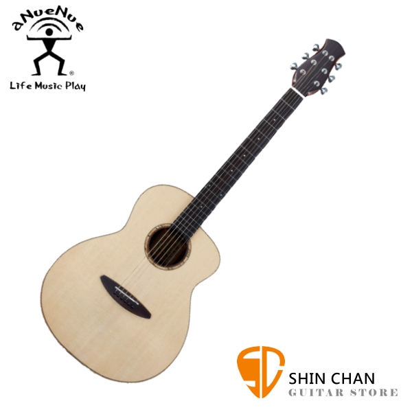 aNueNue LF280 玫瑰木全單板民謠吉他 木吉他 LF280【附贈琴袋、品牌配件組】