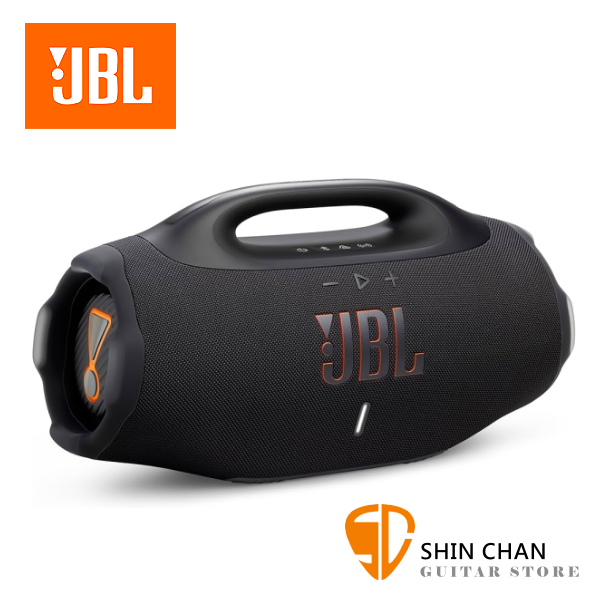 JBL BOOMBOX 4 可攜式防水藍牙喇叭音響 / 黑色 / 台灣公司貨
