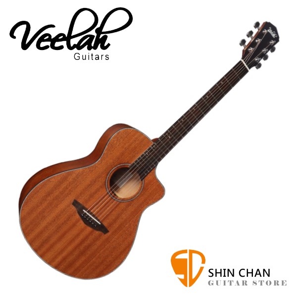 Veelah 吉他 VFCMM 切角 民謠吉他 / 木吉他 附原廠琴袋、PICK、背帶、移調夾 台灣公司貨
