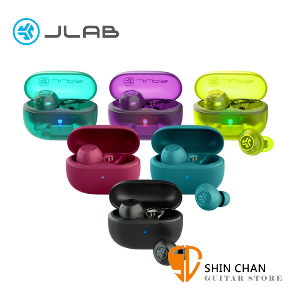JLab GO POP ANC 真無線藍牙耳機/主動降噪耳機/10mm動圈單體 台灣公司貨