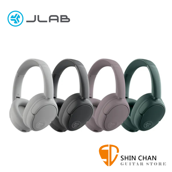 JLab JBuds Lux ANC 降噪耳罩式藍牙耳機/40mm驅動單體/舒適耳罩/支援LC3 台灣公司貨