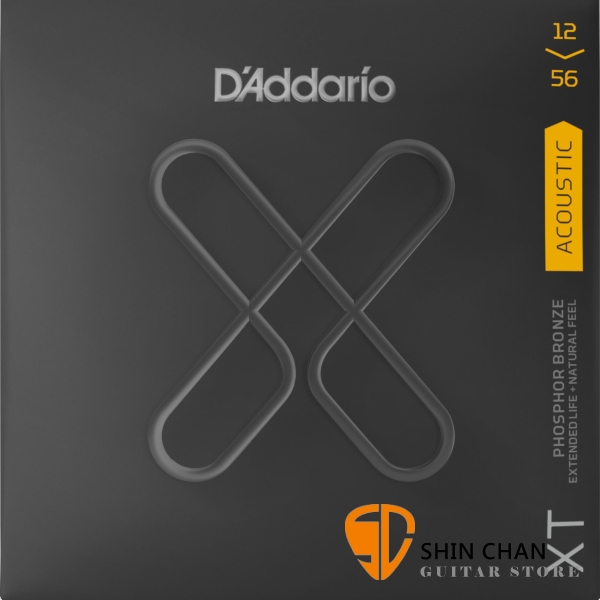 美國 DAddario XTAPB1256 (12-56) 磷青銅 民謠吉他弦 【XTAPB-1256/木吉他弦專賣店】