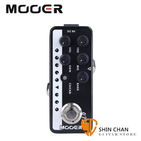 Mooer 015 Brown Sound 迷你音箱前級模擬效果器【Micro Preamp】【Brown-Sound】