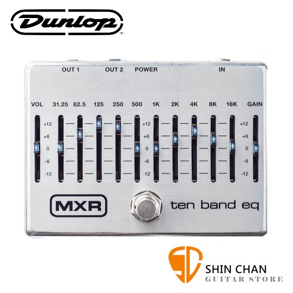 Dunlop M108S EQ效果器【Dunlop M108S Ten Band EQ Pedal】