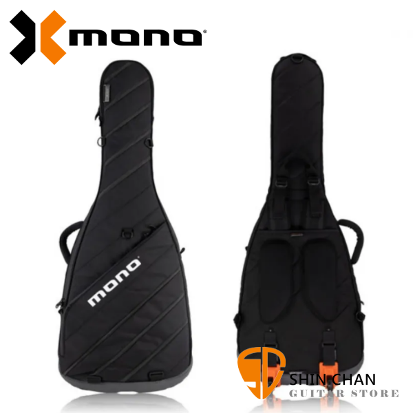 美國 MONO M80系列 Vertigo Ultra 電吉他袋 附輪 / 黑色 軍事化防震防潑水等級 M80-VEG-ULT-BLK