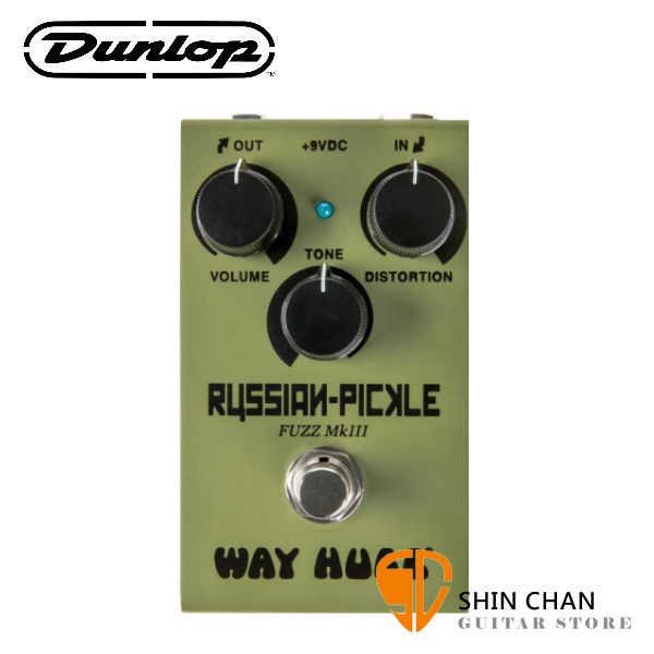 Dunlop WM42 迷你法茲破音效果器【Russian Pickle/Mini Fuzz MKIII/Way Huge】