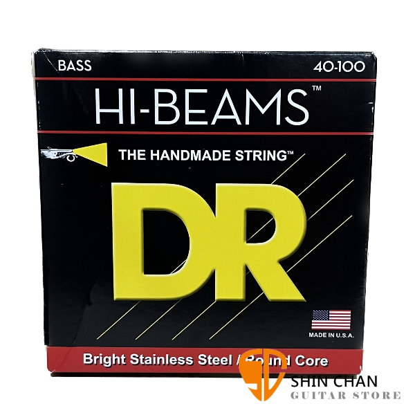 Bass弦&#9658;DR LR-40 Hi-Beam 手工貝斯弦（40-100）【貝斯弦專賣店/進口貝斯弦/LR40】