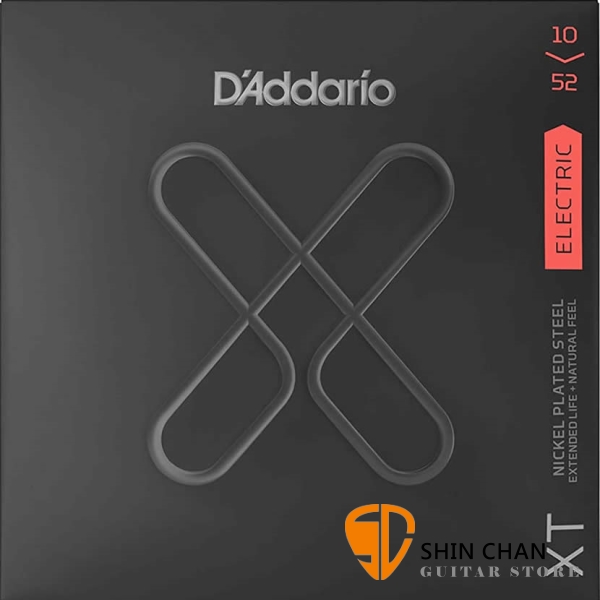 美國 DAddario XTE-1052 (10-52) 電吉他弦【XTE1052/吉他弦專賣店/DAddario】