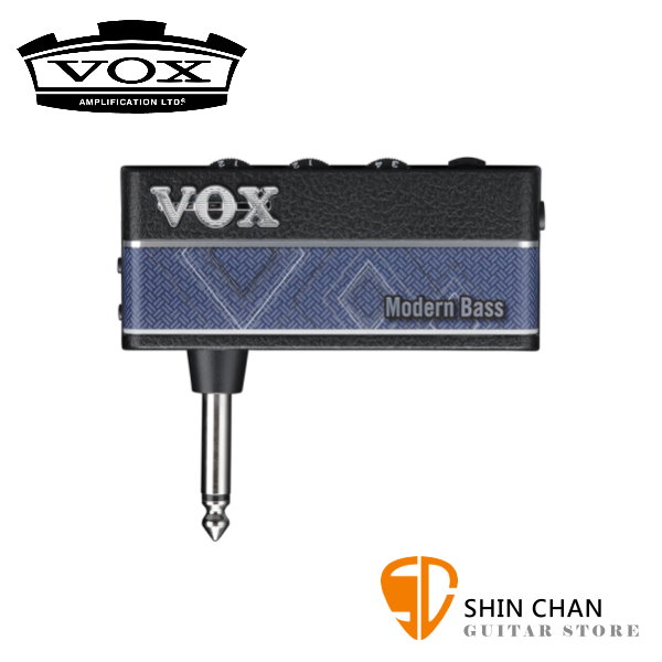 全新三代 VOX amPlug3 Modern Bass 隨身前級效果器 (AP3-MB)