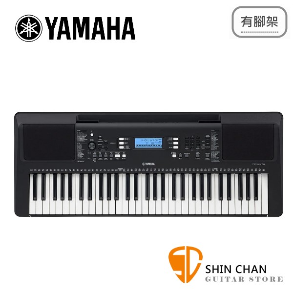 Yamaha PSR E373 61鍵 電子琴【E-373/有原廠KS-601琴架款/原廠公司貨一年保固】