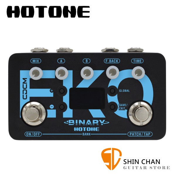 Hotone Binary EKO 延遲踏板/效果器【原廠公司貨/一年保固】