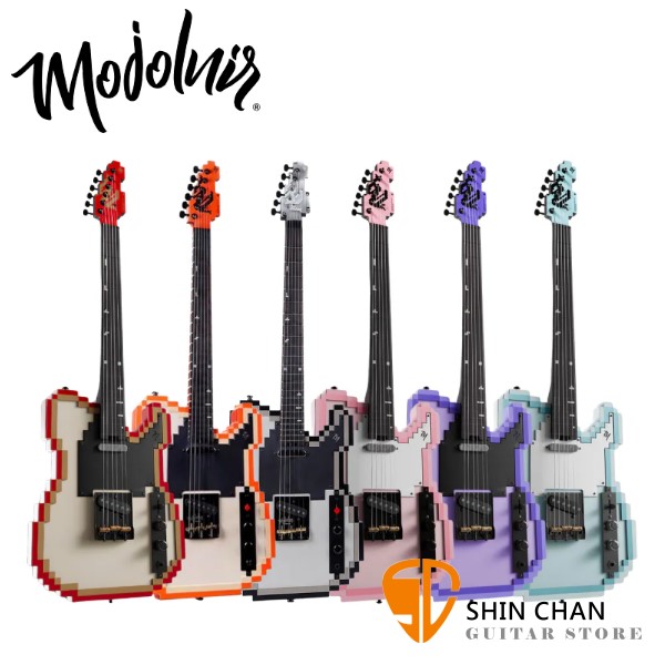Mojolnir 魔捷尼爾 Stage-T 8-bit 像素風 Tele 電 吉他 原廠公司貨 8bit 附琴袋 原廠收納皮套/專屬身分證/原廠背帶/高品質纖維拭琴布