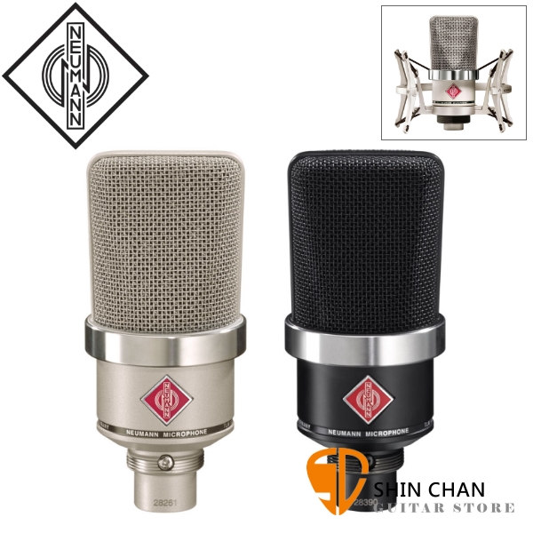 德國 紐曼 Neumann TLM 102 Studio Set 電容式麥克風 心形指向 適用錄音室人聲 附防震架 TLM-102 台灣公司貨保固