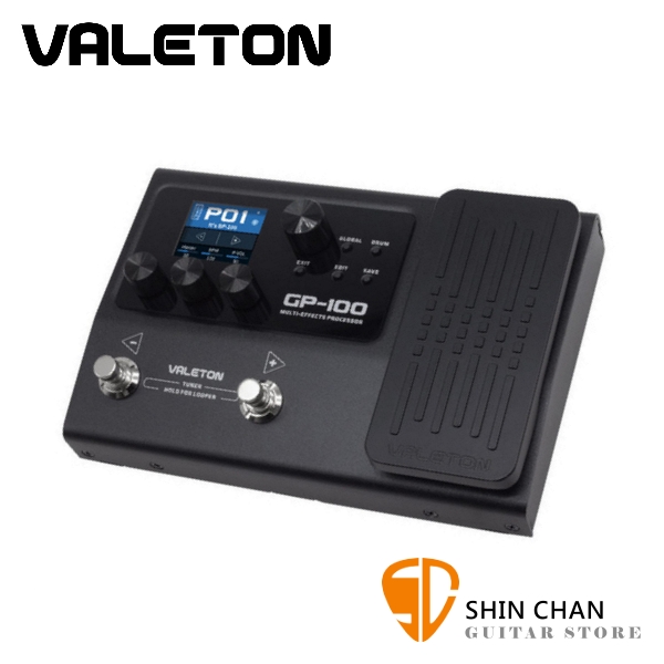 Valeton GP100 綜合效果器 附變壓器/MIDI線 原廠公司貨 一年保固