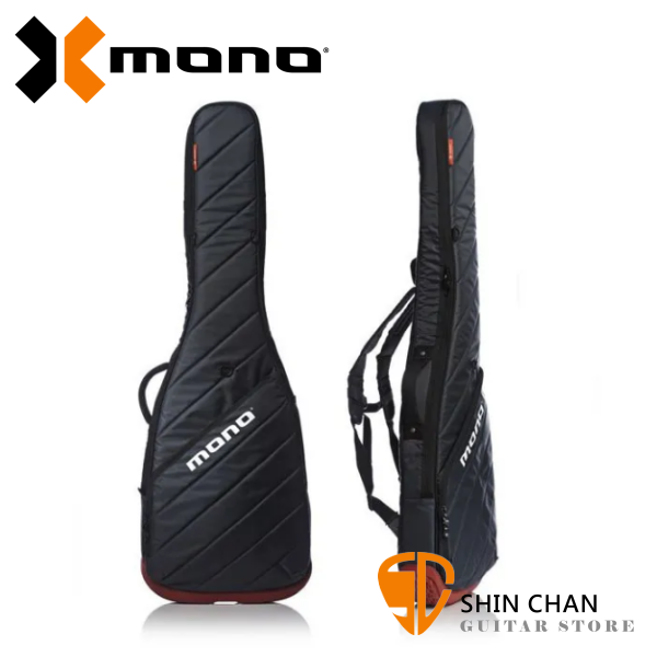 美國 MONO M80系列 Vertigo 電貝斯袋 / 灰色紅底 / 軍事化防震防潑水等級 M80-VEB-GRY