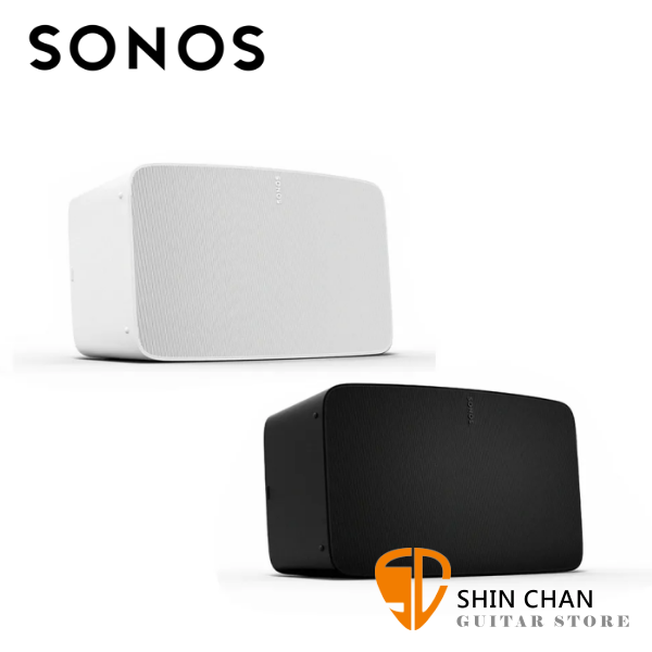 SONOS Five 無線 Hi-Fi級 智慧音響/喇叭 內建3.5mm音訊輸入 台灣公司貨