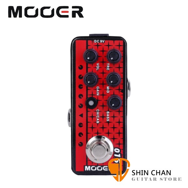 Mooer 016 Phoenix 迷你音箱前級模擬效果器【Micro Preamp】