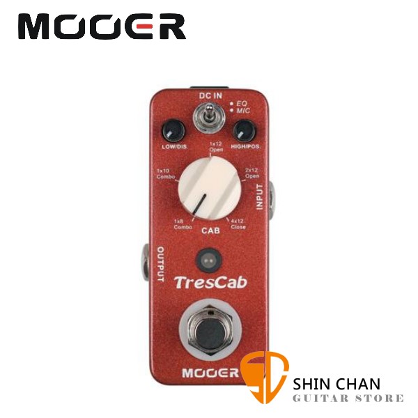 Mooer TC 喇叭箱體模擬效果器【TresCab】【原廠公司貨/一年保固】
