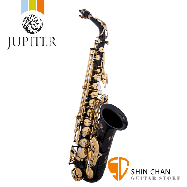 JUPITER JAS-1100 黑瑪瑙鍍金 中音薩克斯風 Alto Sax 黑漆特殊色 附法國BAM樂器盒