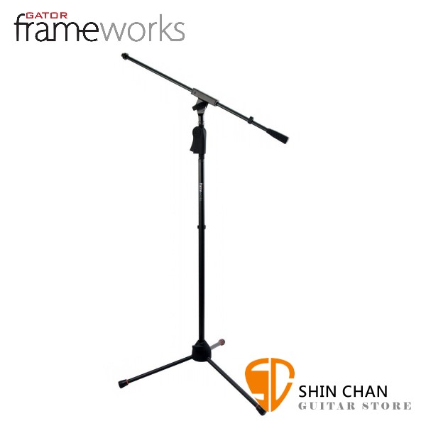 GATOR FRAMEWORKS 斜桿式 麥克風架 【型號:FWPA-MIC-2110】