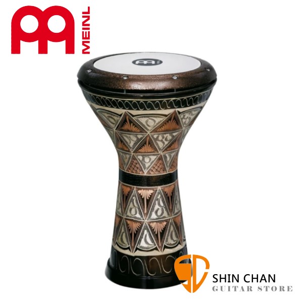 德國品牌 Meinl HE-3012 墩杯鼓/中東鼓 8.5吋 手工雕刻外殼 Copper Doumbek 原廠公司貨【型號:HE3012】