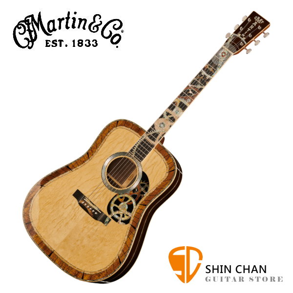 Martin D200 Deluxe 巴西玫瑰木/側背板/英格曼雲杉 全球限量50把  附馬丁原廠吉他硬盒（附濕度計）特價450萬