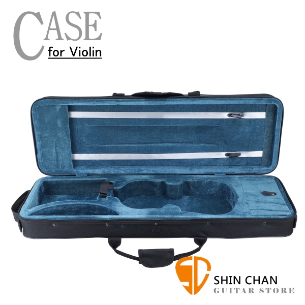 小提琴琴盒 雙肩背 可放置肩墊/松香/兩支弓【小提琴盒/Vilolin CASE/型號:VBA-143】