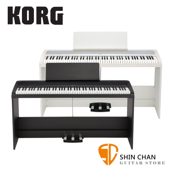 KORG B2SP‎ 88鍵 數位電鋼琴/數位鋼琴【原廠譜板，琴椅，琴架，三音踏板，原廠公司貨 2年保固 / 再附贈多樣配件】