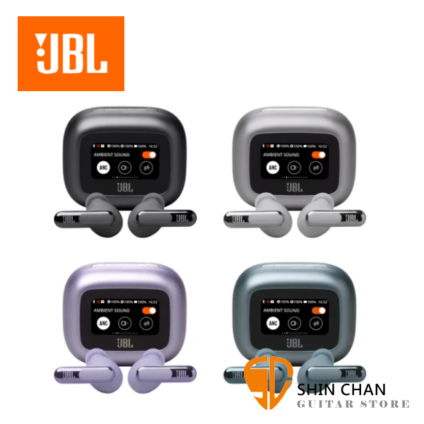 JBL Live Beam 3 真無線藍牙耳機/觸控螢幕/降噪耳機 台灣公司貨 限時贈專屬保護殼