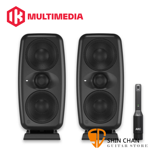 IK Multimedia iLoud MTM MKII Pair 主動式監聽喇叭 / 一對兩顆 黑色 台灣公司貨